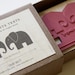 The Elephants Texts Bookplate Stamp