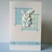 New Baby Boy congratulations card handmade