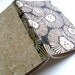 GRAPH PAPER JOURNAL - Chrysanthemum Cover - Block Printed Cover - Large Journal
