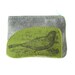 Blackbird Changepurse in Stone Grey Recycled Leather