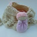 Waldorf Doll Cradle Purse Set
