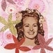Original Mixed Media Collage - Betty Grable Goes Electric