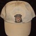 Rottweiler Dog Painted Baseball Hat