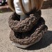 The Hat Trick - It's a Hood, It's a Hat, It's a Cowl - Barley (Wool / Acrylic Blend) Fall Cowl