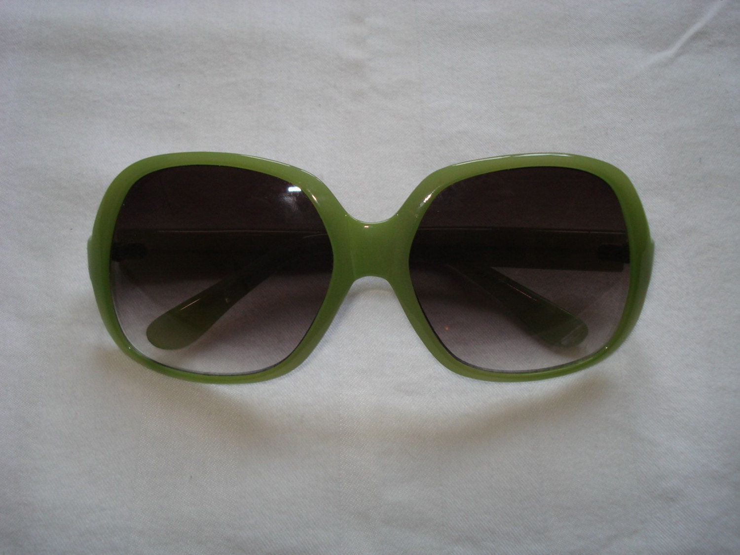 Groovy Lime Green Sunglasses 