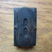 Antique Letterpress Wood Type Printers Block Letter O