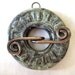 Handmade Rustic Stoneware Toggle Clasp