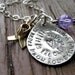 RESERVED for Abby All Cancers Awareness Necklace Hand Stamped You Never Know How Strong You Are