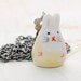RESERVED Little Yellow Bunny Rabbit Necklace Memorial Day Sale