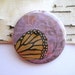 Real Monarch Butterfly Wing Pocket Mirror - carry nature with you