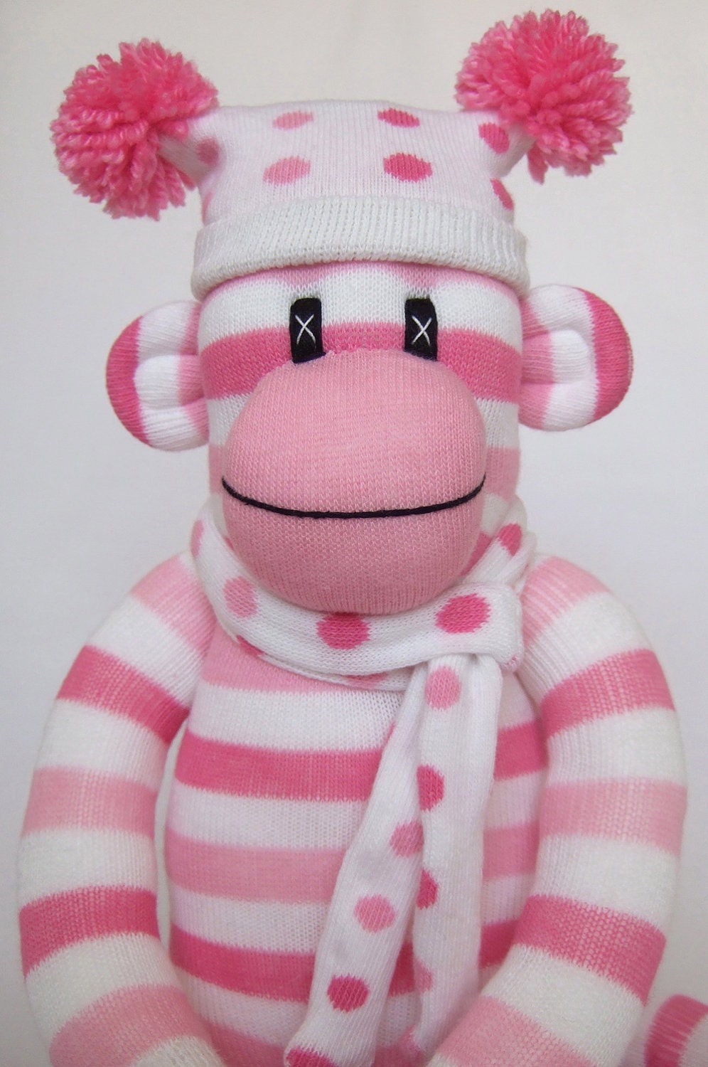 ty pink sock monkey