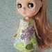 Spring Flower embroidered Blythe dress