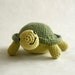 Crochet Cotton Turtle Plushie