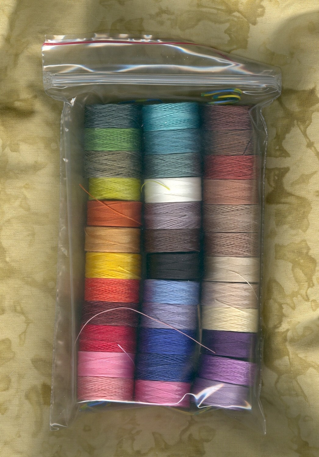 CLON Beading Thread Pack Size D Thread All 36 Colors