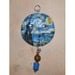 HANDPAINTED STARRY NIGHT Van Gogh style face pendant