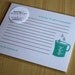 Measuring Cup - Recipe for Good Measure - Handmade Recipe Cards - Set of 5