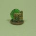 Miniature Dollhouse Little Golden House Figurine