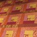 Autumn Leaves Maroon Orange Brown and Gold Full / Queen size Quilt