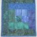 Ocean Blue Green Batik Fish Full-size Tablerunner
