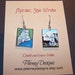 JESSICA FLETCHER Murder, She Wrote Mystery Earrings