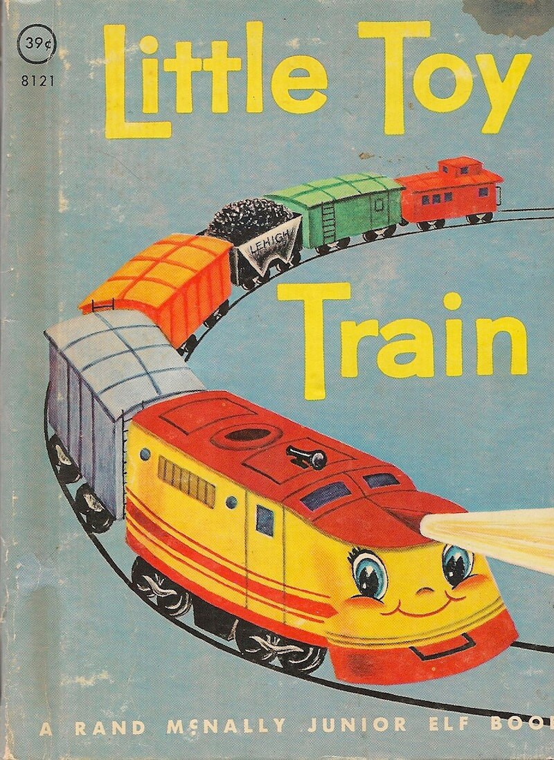 VINTAGE KIDS BOOK Little Toy Train A Rand McNally by HazelCatkins