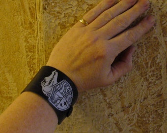 Leather Wrist Strap - SJ Tucker's Lost Girls Pirate Academy