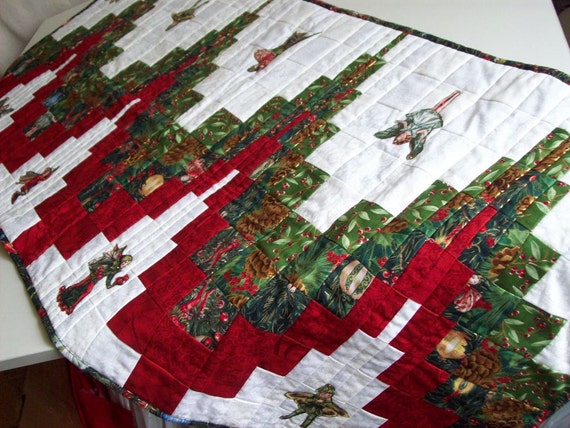 Runner table  runner  Fairies christmas Bargello etsy Table Christmas