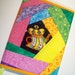 Quilted Journal Cover - Royal Tea