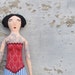 Tattooed Lady doll in Corset