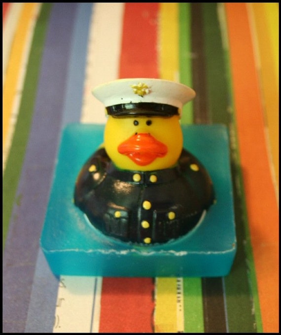 Marine Corps Rubber Duck Soap