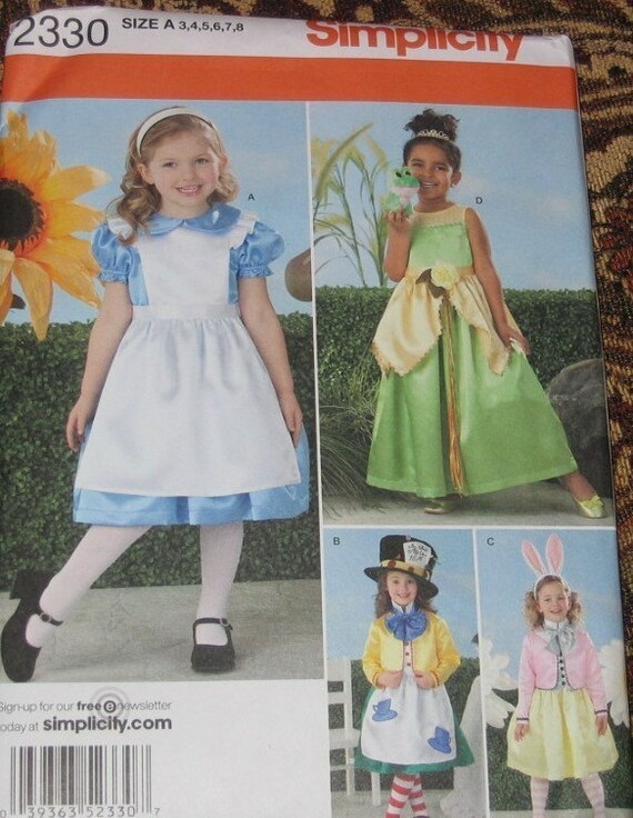 Pattern For White Rabbit Costume | simplicity 2330 alice in wonderland mad hatter white rabbit Pattern For White Rabbit Costume | simplicity 2330 alice in wonderland mad hatter white rabbit