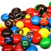 Candy Coated Chocolate Stitch Markers - Set of 6