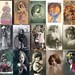 25000 Vintage Images 4 Polymer Clay Scrabble Glass Domino Tile Photo Image Picture Transfer Pendant DVD