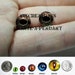 10mm Natural Reptile Frog Eyes Handmade Glass Taxidermy Eyes Cabochon