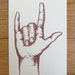 I Love You (mini-print)