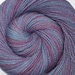 A Day In November - ooak handpainted and handspun very soft BFL yarn, 290yds