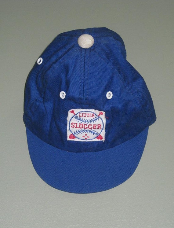 Blue Little Slugger BASEBALL CAP Hat Children Toddler Boy