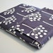 Ipad cover / Ipad sleeve / Ipad case / padded bag for tablets / net books--- Spring buds on grey --- LAST ONE AVAILABLE
