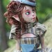 Victoria Steampunk Myxie Sculpture