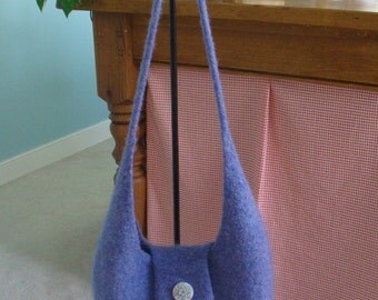 Knitting Pattern Felted Hobo Purse Handbag ( PDF - digital delivery ...