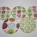 TEACHER Gift - APPLE of my Eye Button Mirror