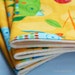 organic cloth wipes: eco friendly children cloth napkins 4 pk hemp