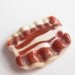 Hooray for BACON... Lampwork Glass Focal Bead by StudioMarcy