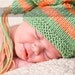 Sweet Baby Hat - Carrot Top - Newborn - 6 Months - shower gift, elf hat, newborn photo prop, baby gift