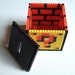 CUSTOM FOR TESSAROO - Coin Block Bank - Nintendo Super Mario Bros Perler Bead Piggy Bank