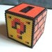 Coin Block Bank - Nintendo Super Mario Bros Perler Bead Piggy Bank