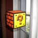 Question Mark Block - Nintendo Super Mario Bros Perler Bead Decoration