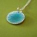 Small Pool Necklace - Blue Enamel