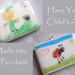 Your Childs Art on Clay - Polymer Clay Pendant