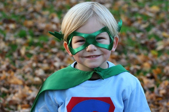 Superhero mask kid lightenbolt or Princess Mask Your color choice Il_570xn